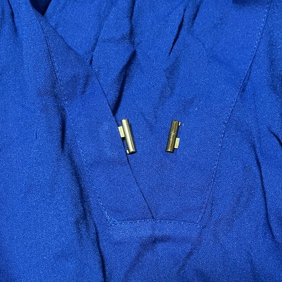 Zara Electric Blue Blouse - Picture 4 of 7